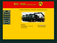 Tablet Screenshot of birk-holz.de